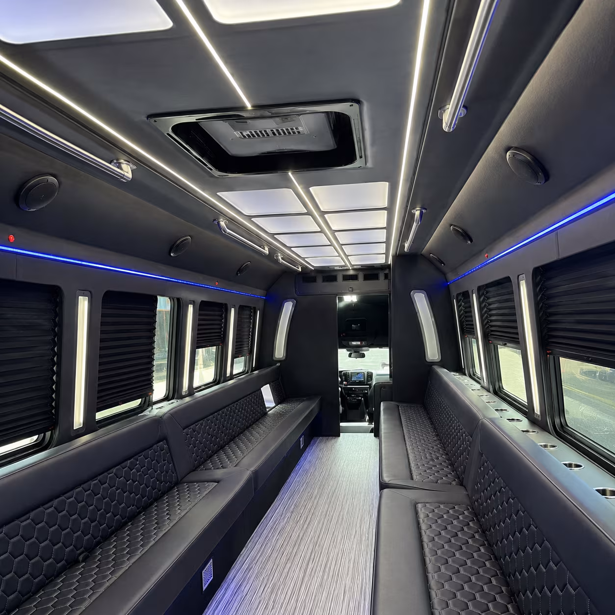 coral springs party bus inside