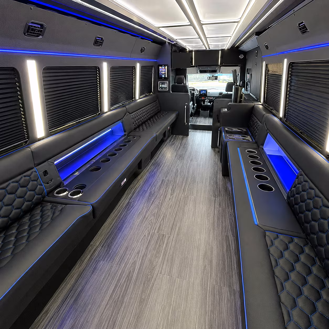 coral springs party bus rental interior