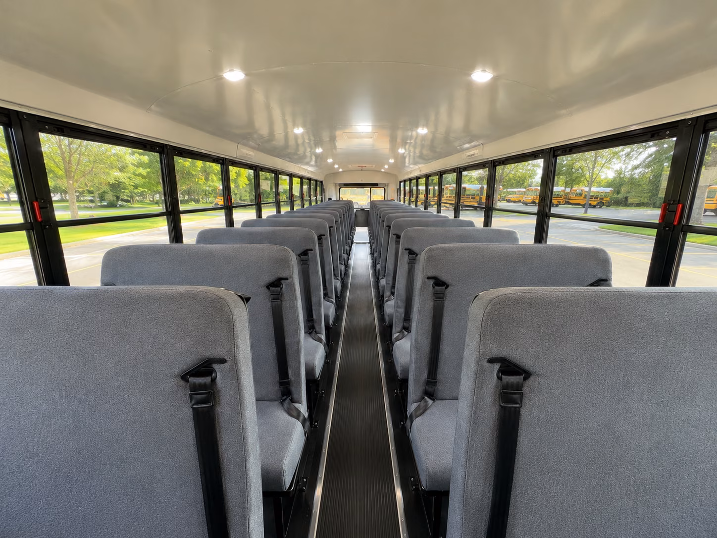 coral springs school bus interior