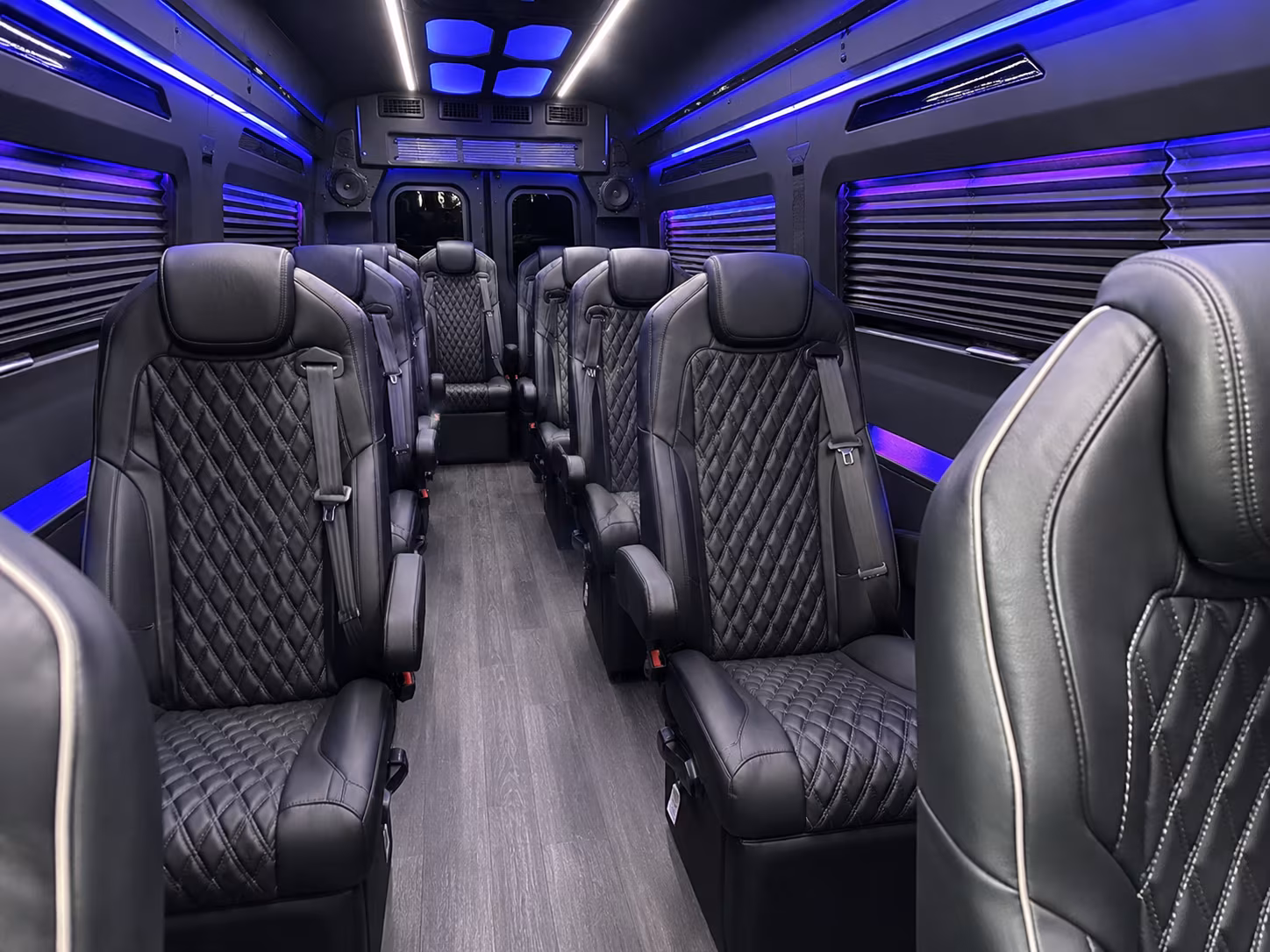 coral springs sprinter van with driver inside