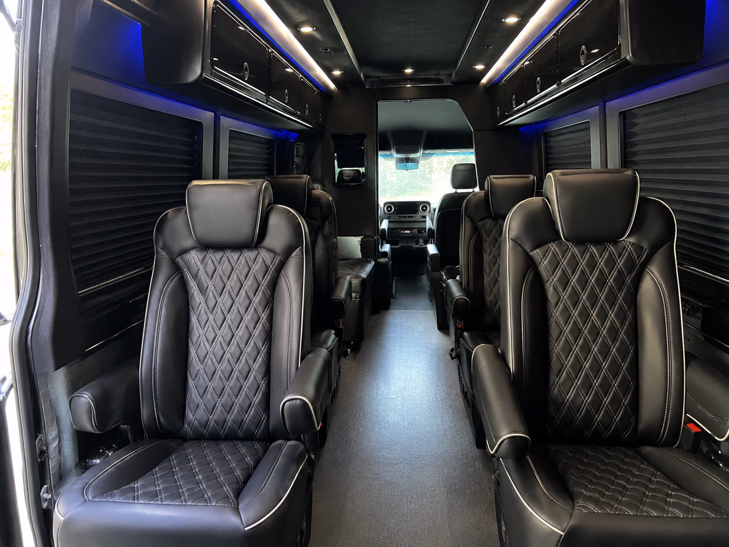 coral springs sprinter van with driver interior