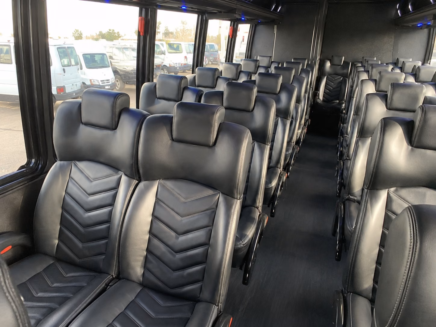 coral springs wedding transportation onboard seating