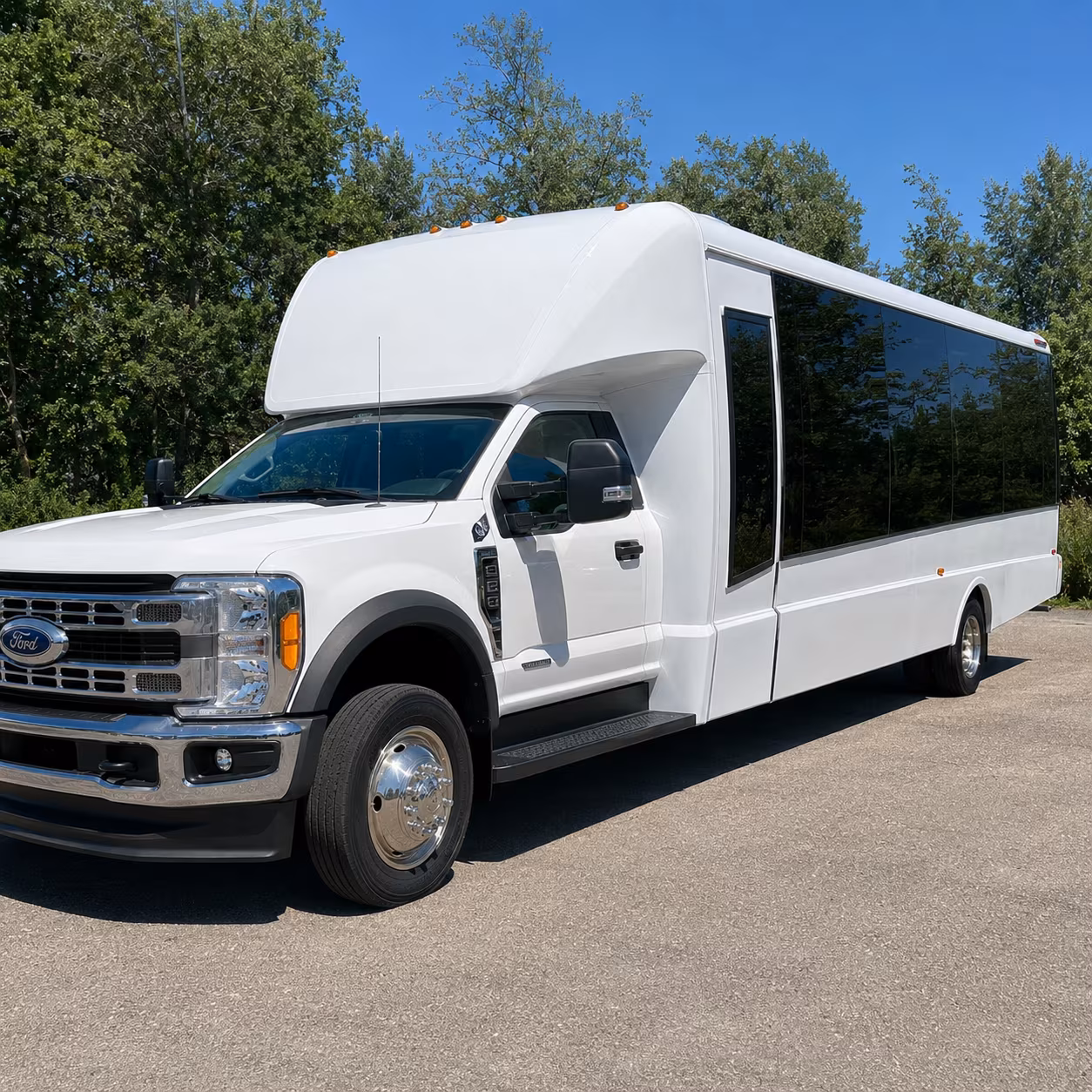 corporate airport transfer buses between coral springs and fll