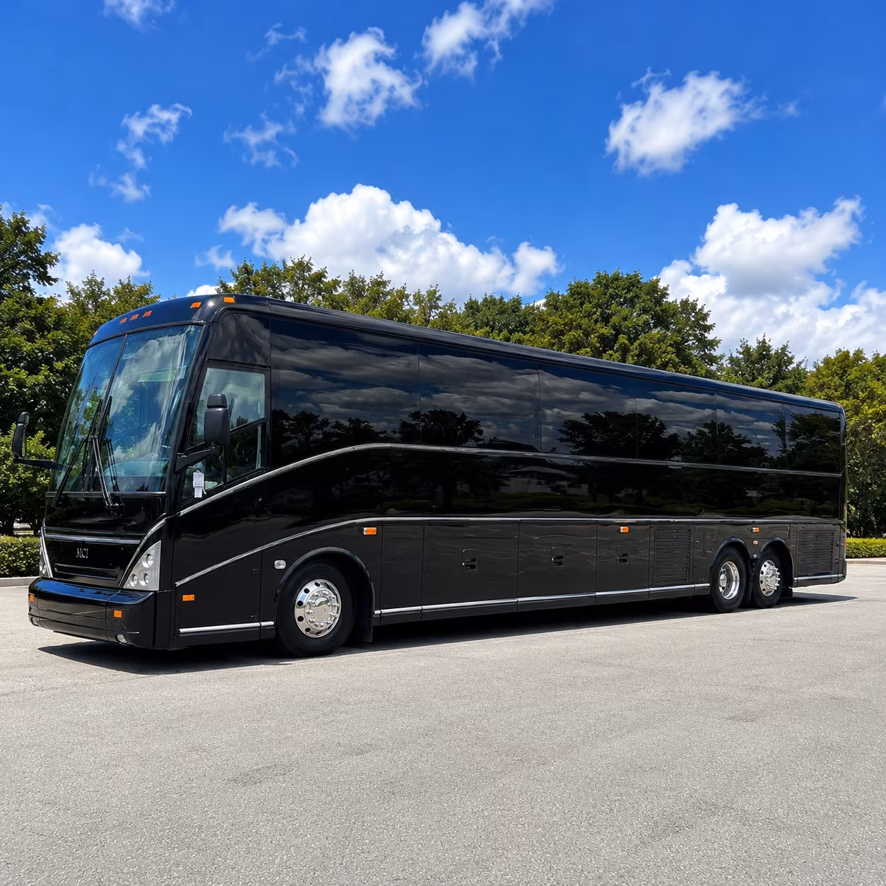 military base shuttle buses for south florida service members