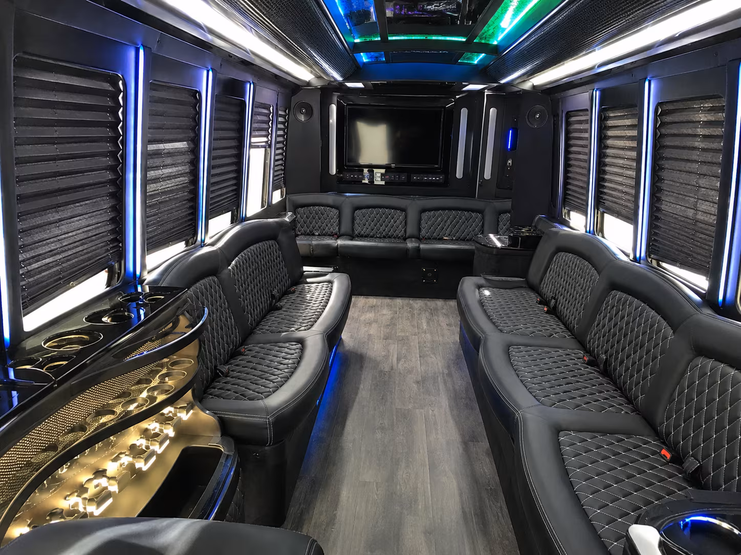 party buses for coral springs wedding parties and bridal groups