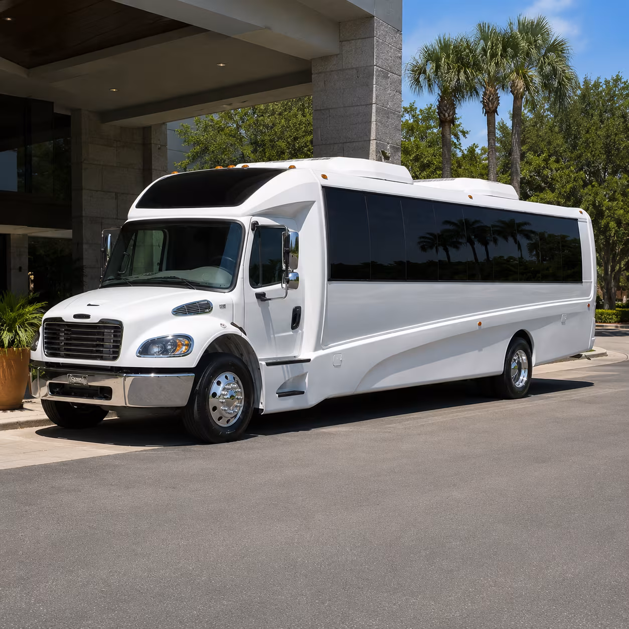 weekly worship shuttle buses for coral springs congregations